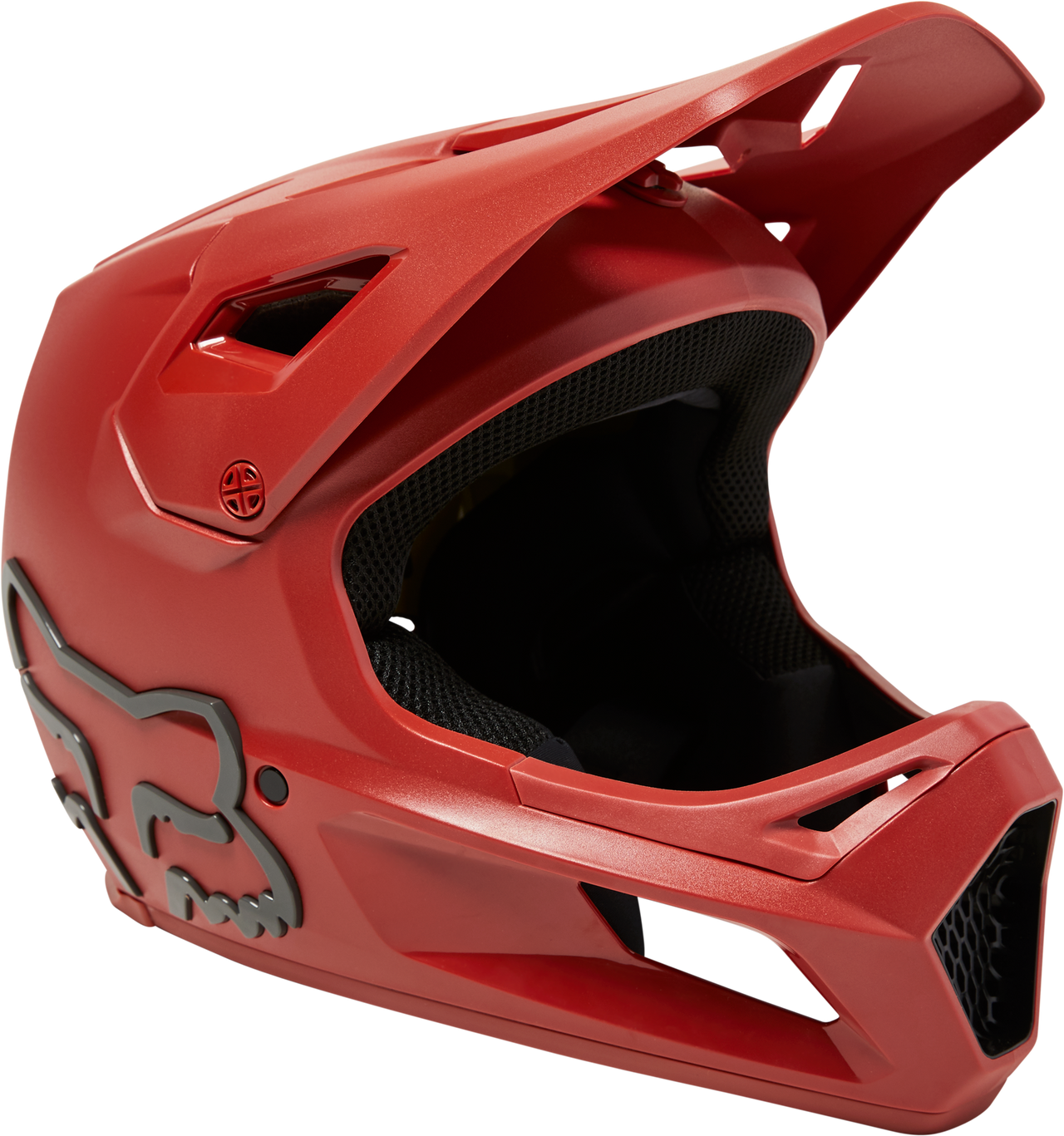 Fox Rampage Helmet As Red