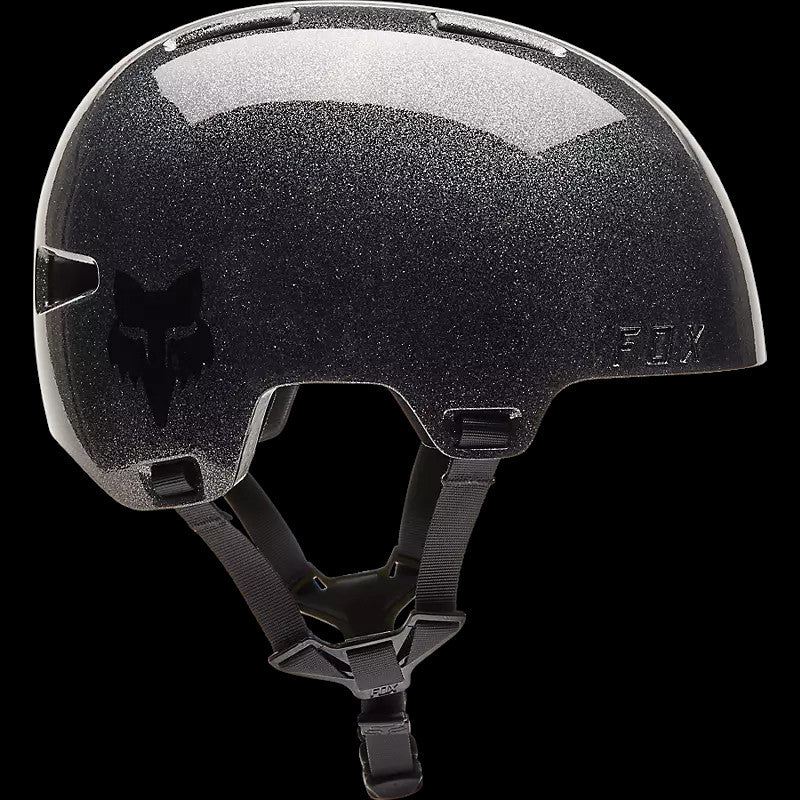 Fox Flight Helmet Silver Metal As Silver