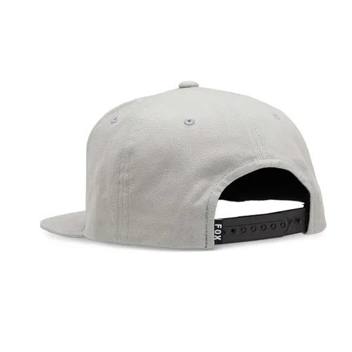 Fox Head Snapback Hat Steel Grey [sz:one Size]