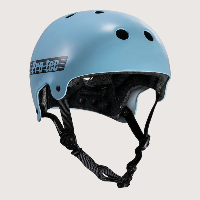 Protec Classic Certified Helmet Old School Baby Blue Large