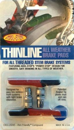 Kool Stop Brake Pads Thinline Dual Compound V-brake