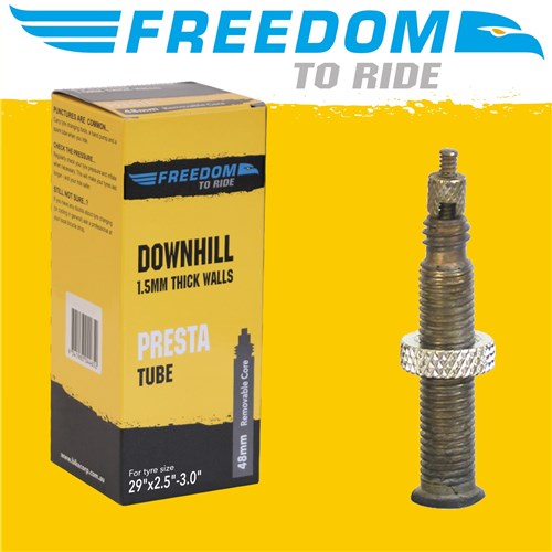 Freedom Tube 29 X 2.5 - 3.0 Downhill 48mm Presta Valve