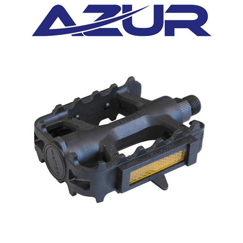 Azur Resin Pedals 9/16 Black