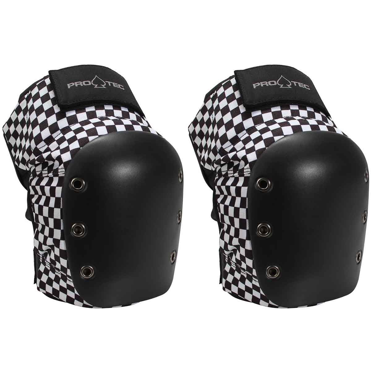 Protec Black Checker Knee Pads Small