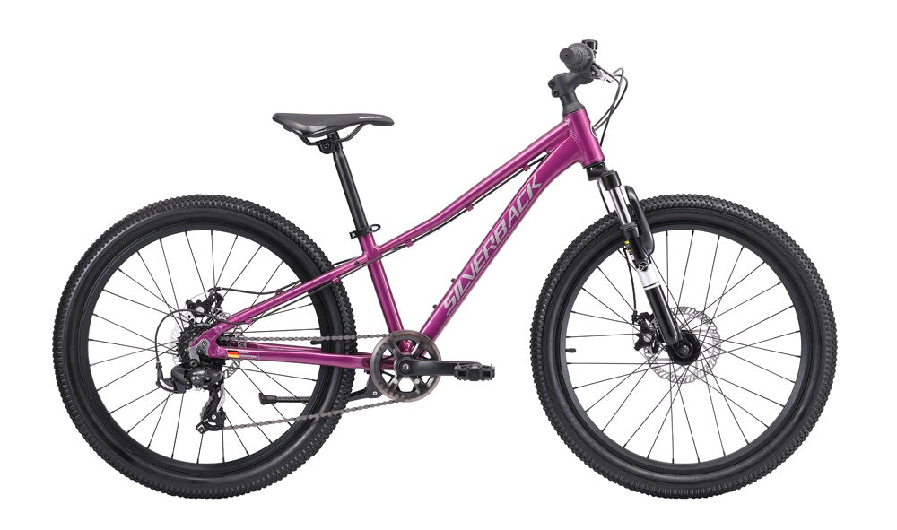 Silverback Spyke 24 D Girls Mulberry Purple 2025