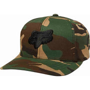 Fox Boys Legacy Flexfit Hat Camo [sz:youth Type:hat]