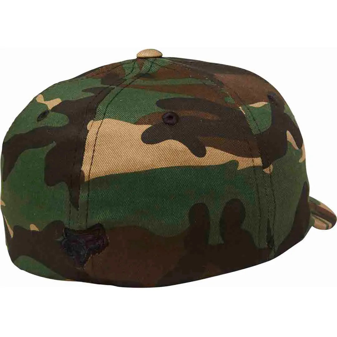 Fox Boys Legacy Flexfit Hat Camo [sz:youth Type:hat]