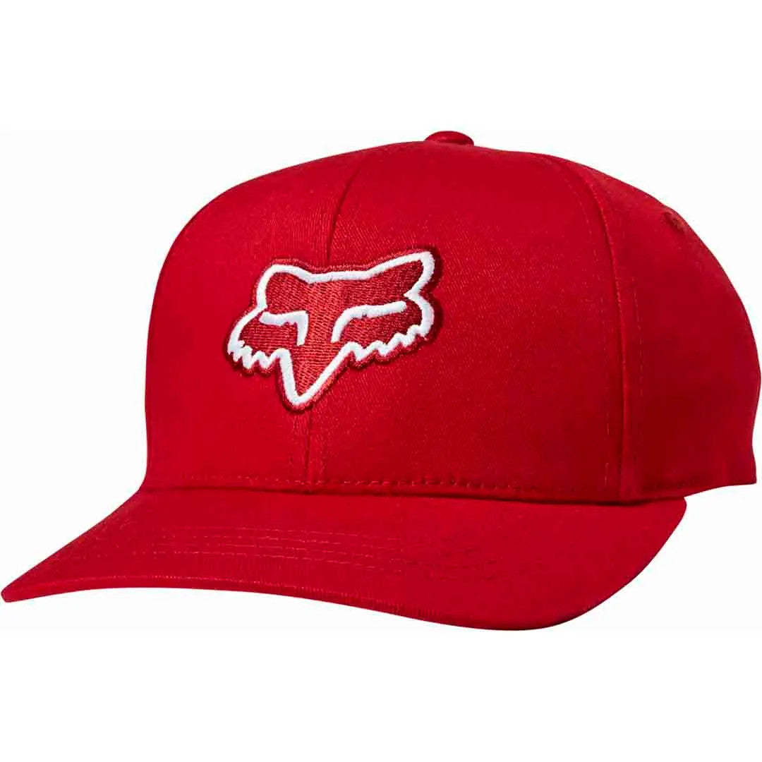 Fox Boys Legacy Flexfit Hat Chilli [sz:youth Type:hat]