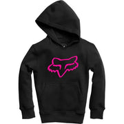 Fox Youth Legacy Po Fleece Black Pink [sz:md]