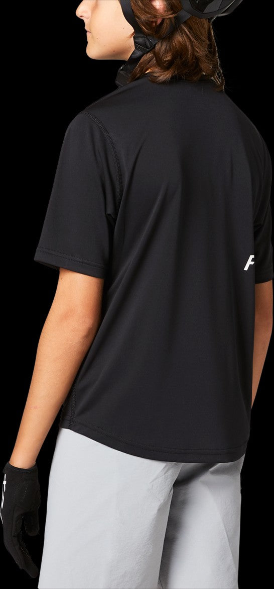 Fox Ranger Youth Jersey Short Sleeve Black