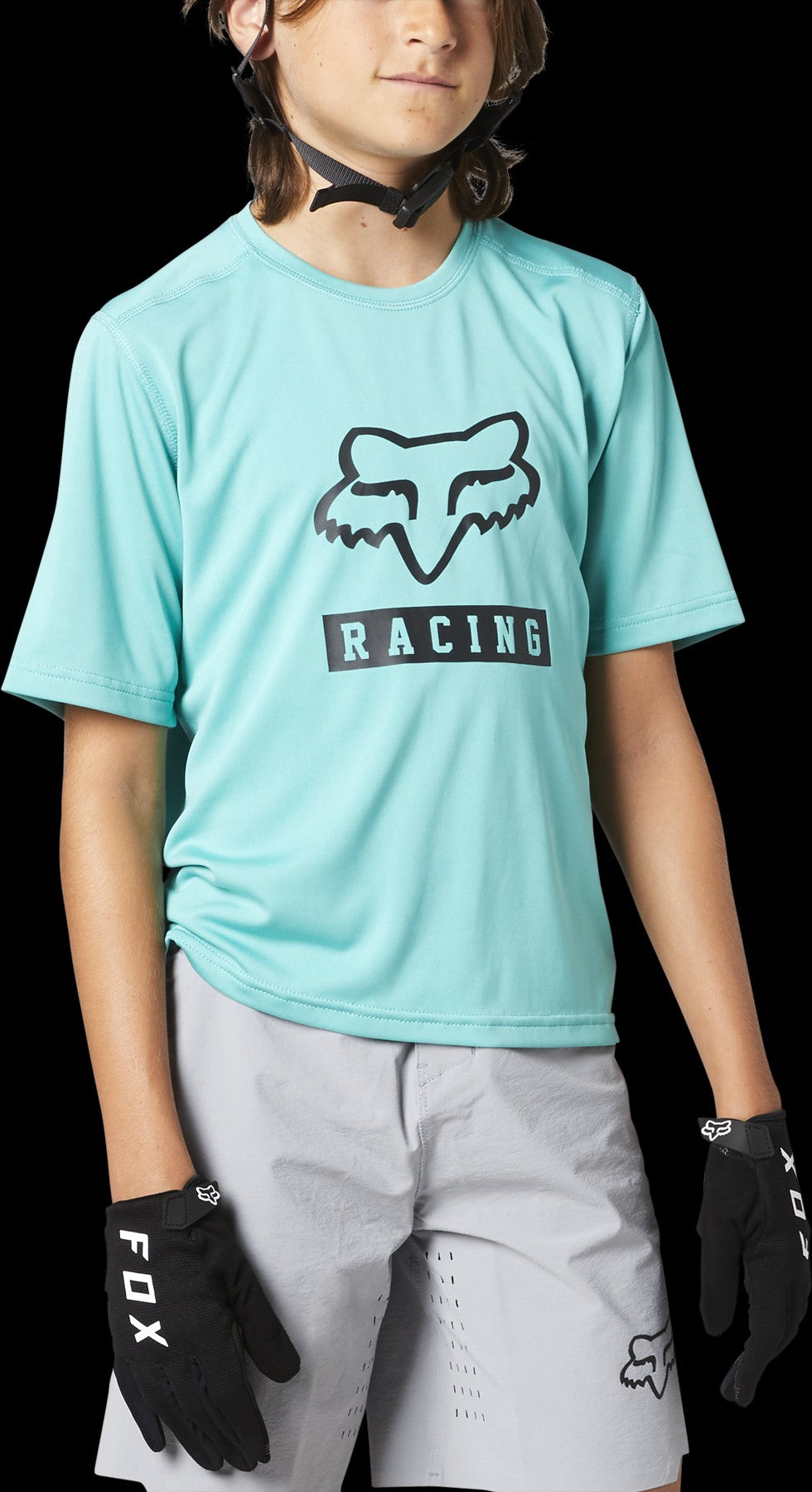 Fox Ranger Youth Jersey Short Sleeve Teal