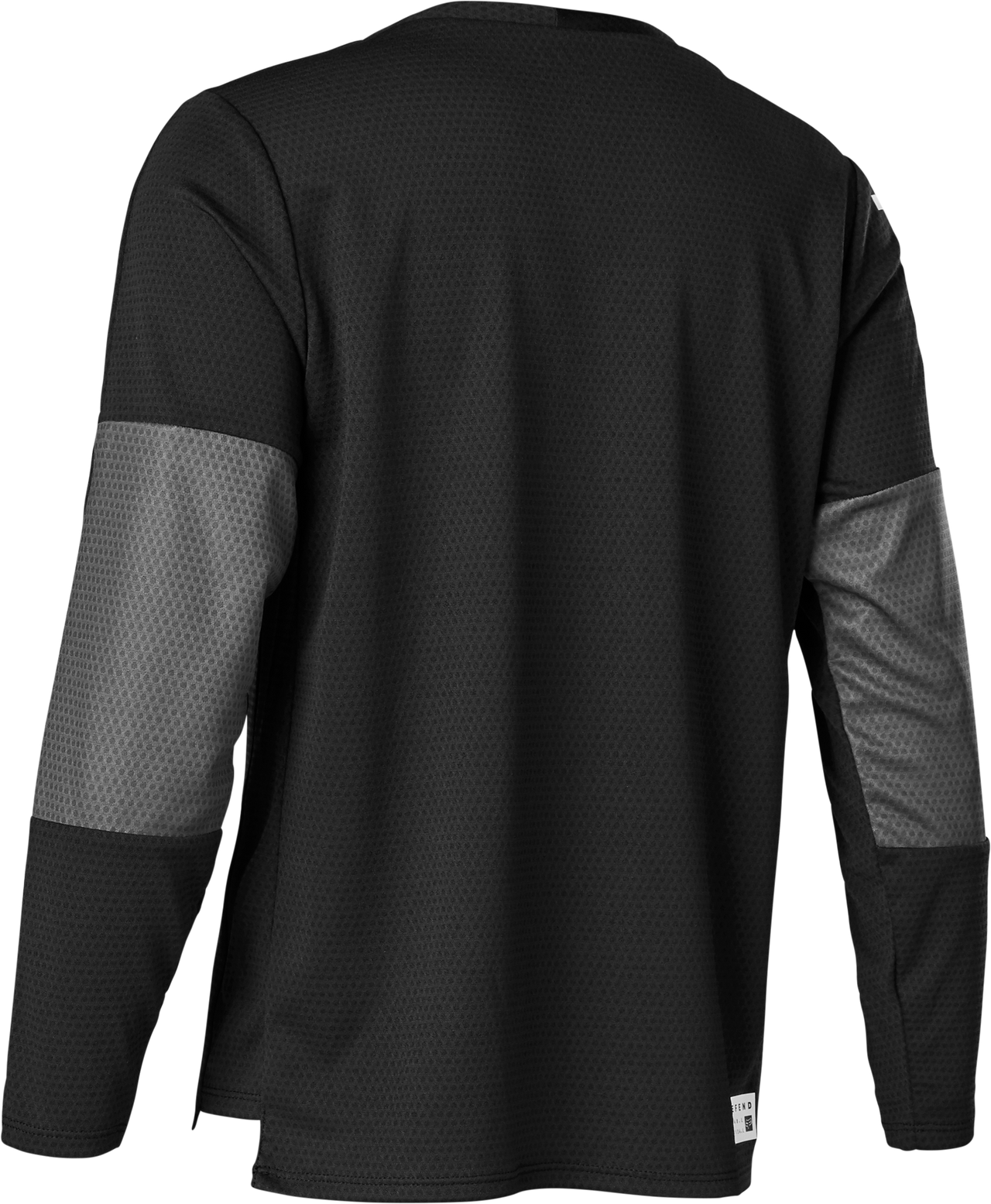Fox Youth Defend Long Sleeve Jersey Black