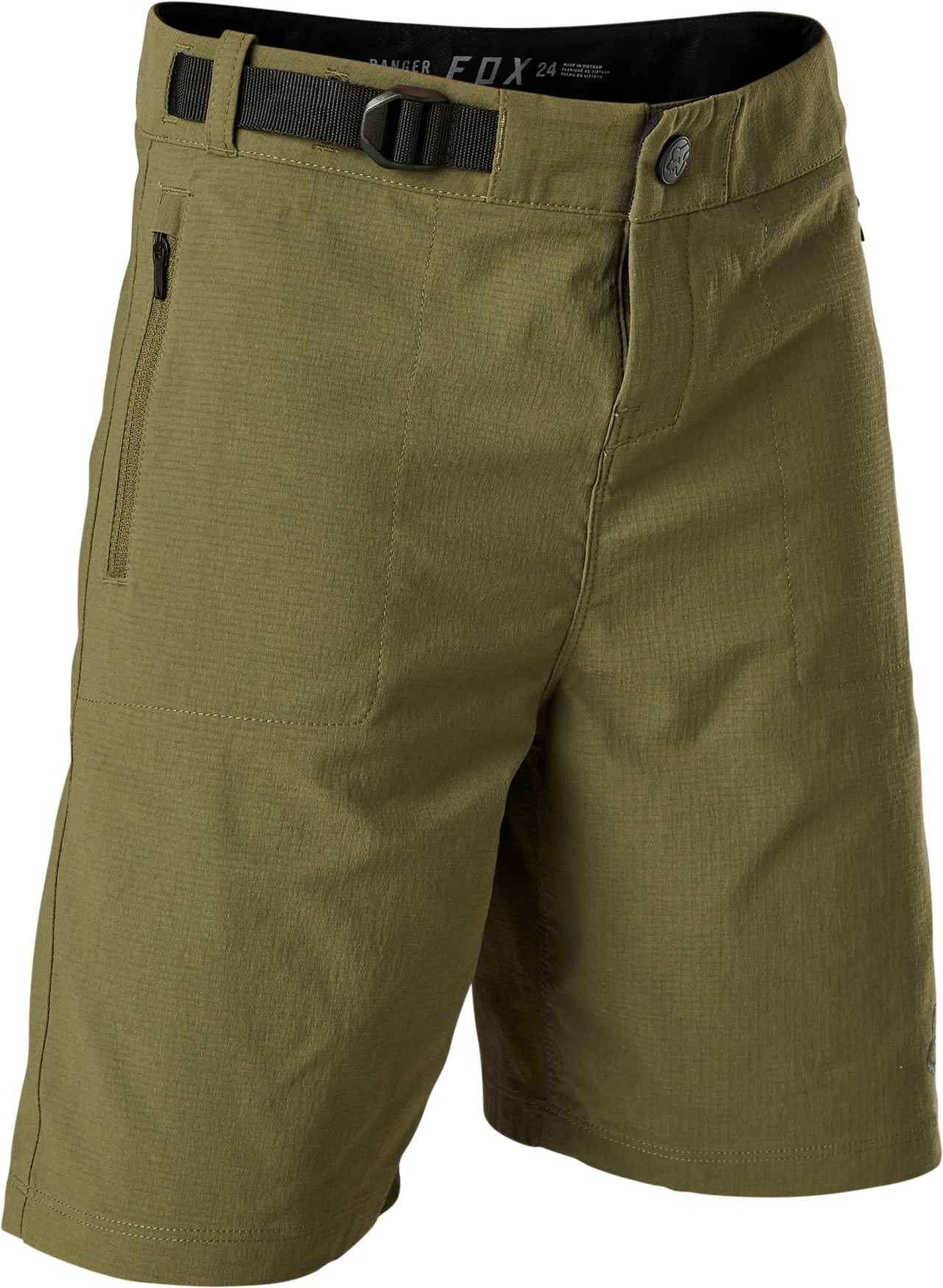 Fox Youth Ranger Shorts With Liner Olive Green