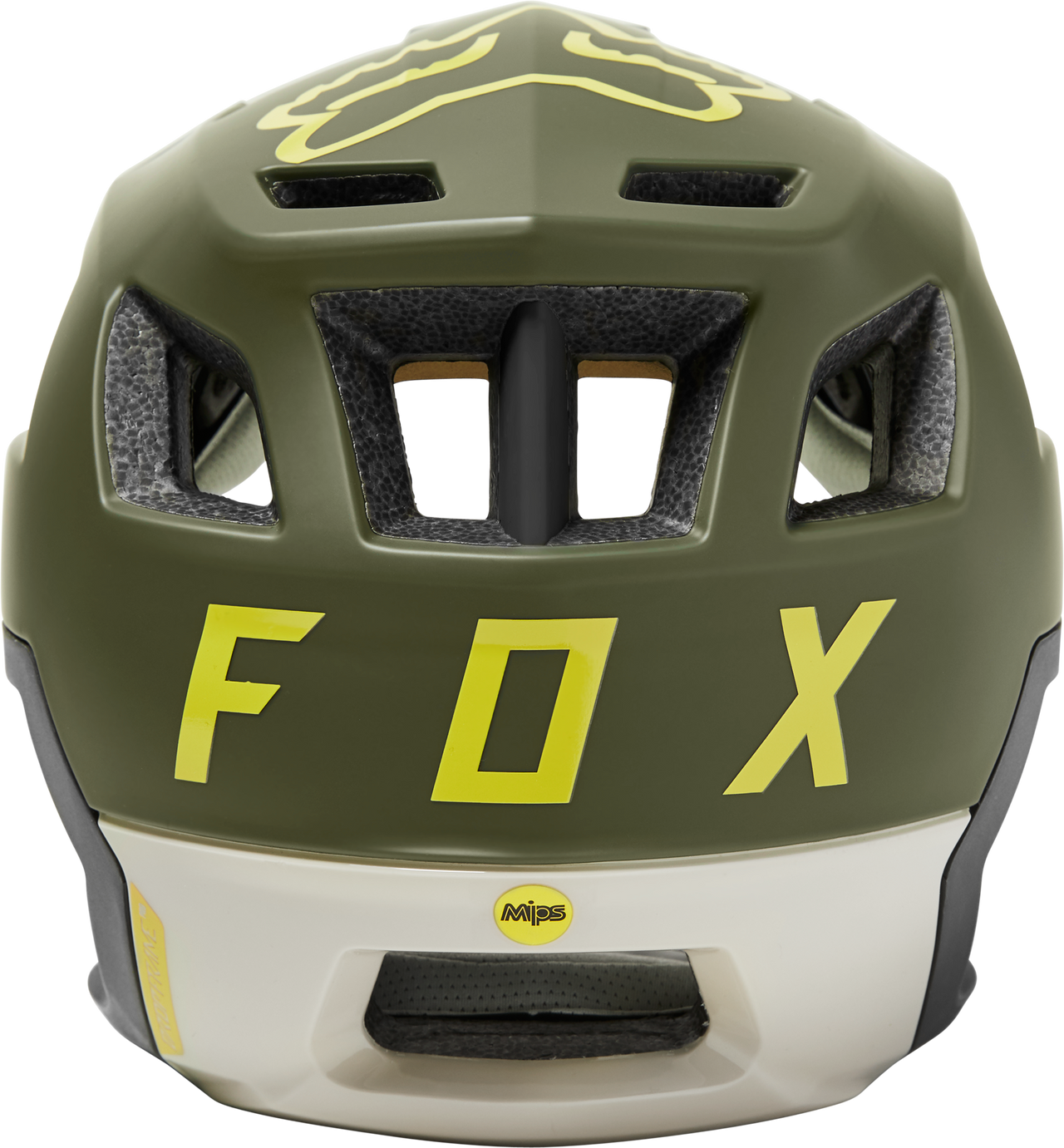 Fox Dropframe Pro Helmet Olive Green