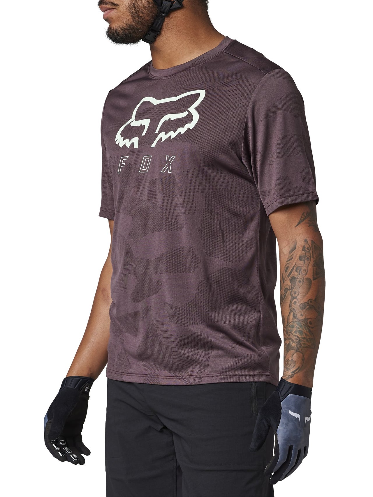 Fox Ranger Ss Tru Dri Jersey Dark Maroon