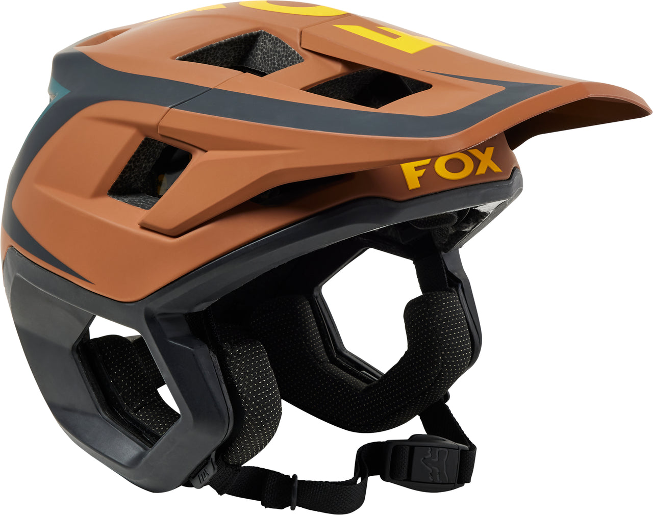 Fox Dropframe Pro Dvide Helmet Nutmeg