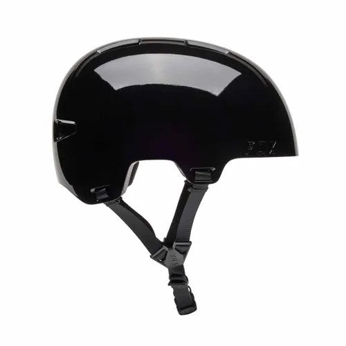 Fox Flight Helmet Solid Black [sz:lg Col:black]