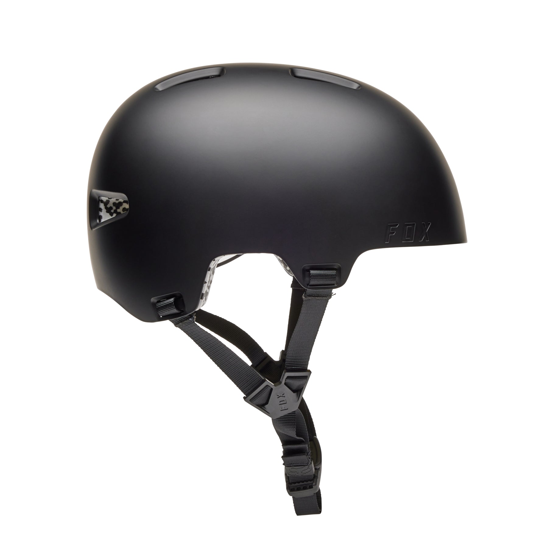 Fox Youth Flight Pro Helmet Solid As Black 