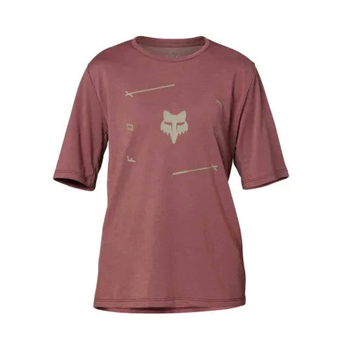 Fox Youth Ranger Dr Ss Jersey Veni Cordovan Red S