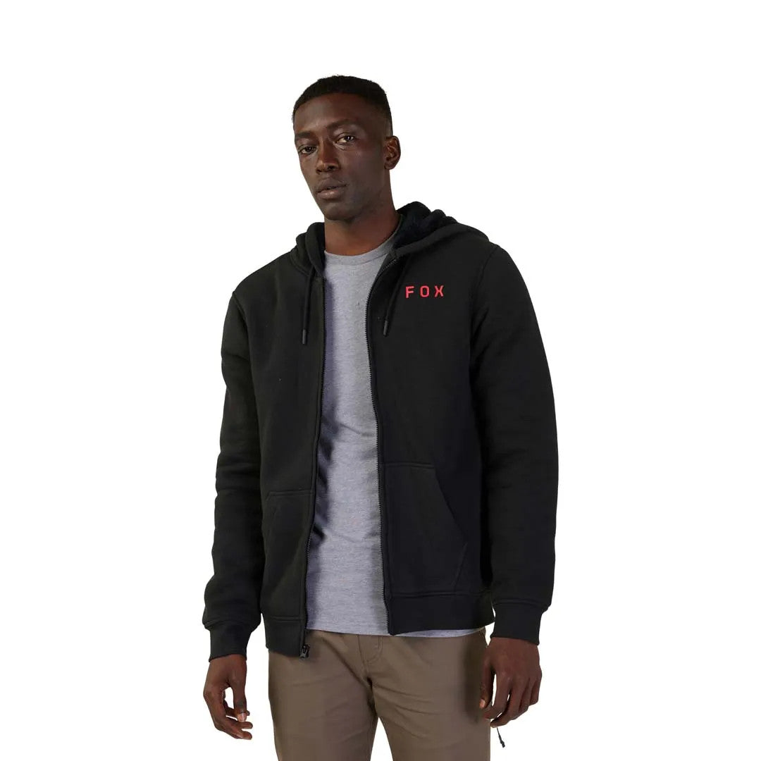 Fox Magnetic Sasquatch Fleece Zip Hoodie [sz:lg Col:black]