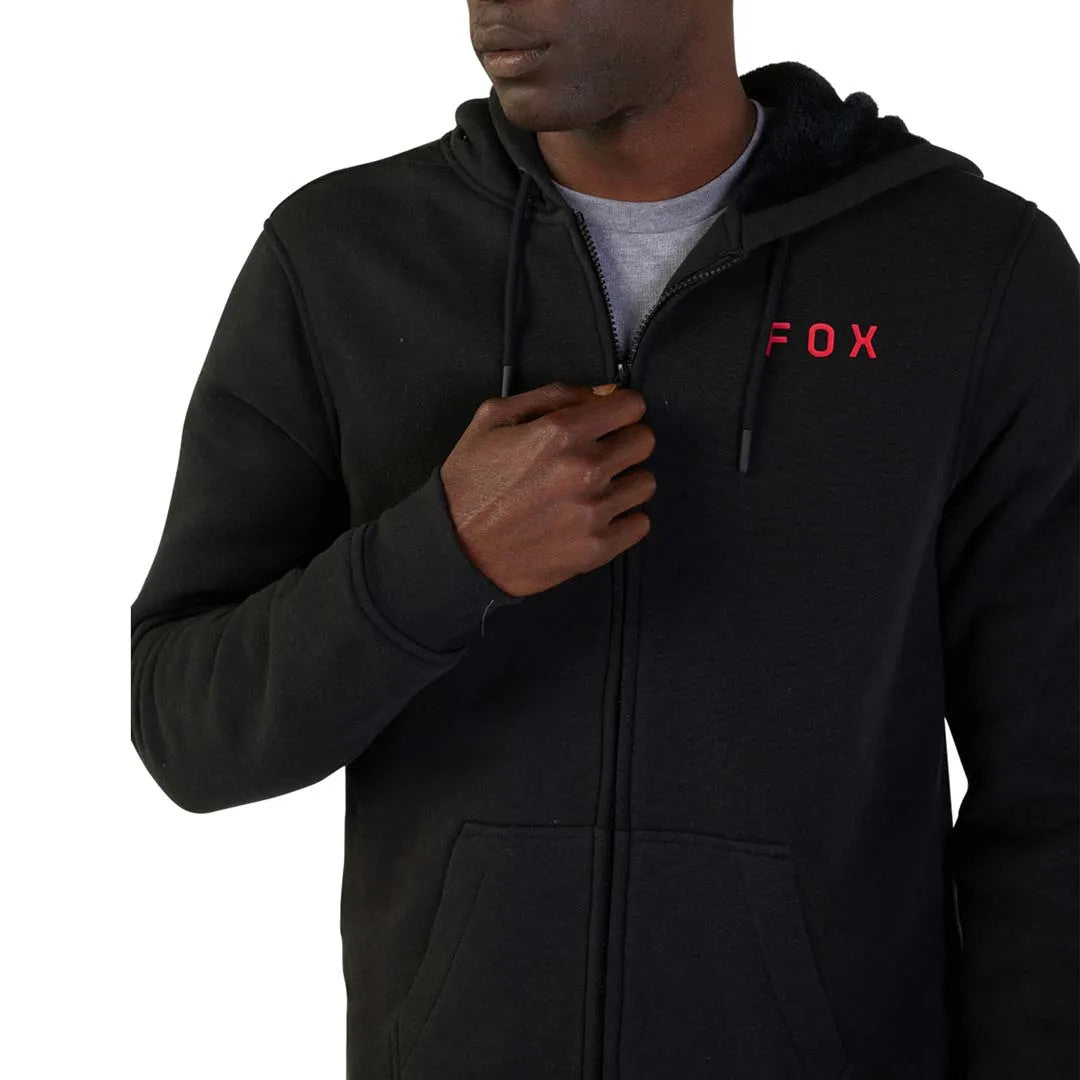 Fox Magnetic Sasquatch Fleece Zip Hoodie [sz:lg Col:black]