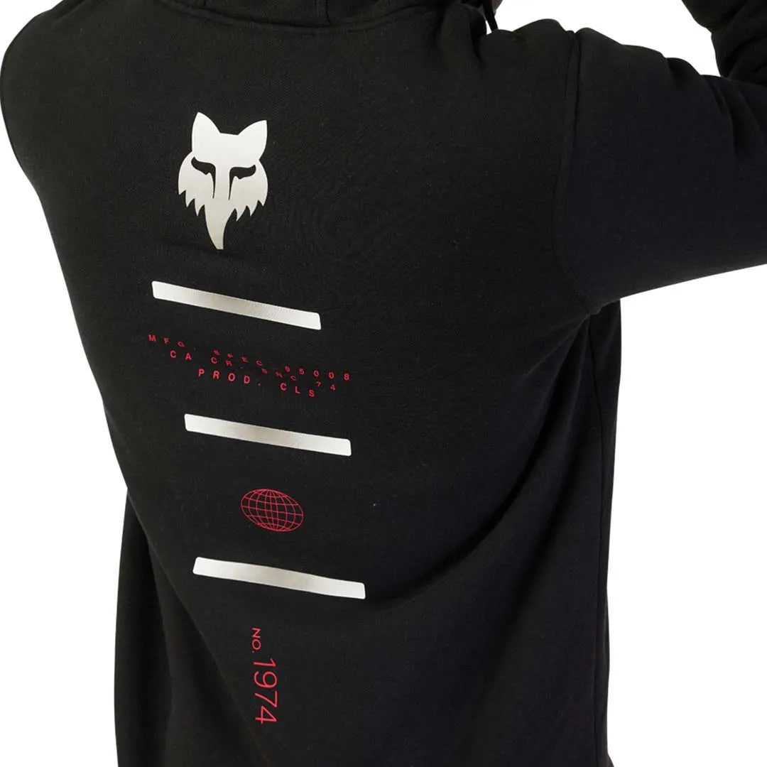 Fox Magnetic Sasquatch Fleece Zip Hoodie [sz:lg Col:black]