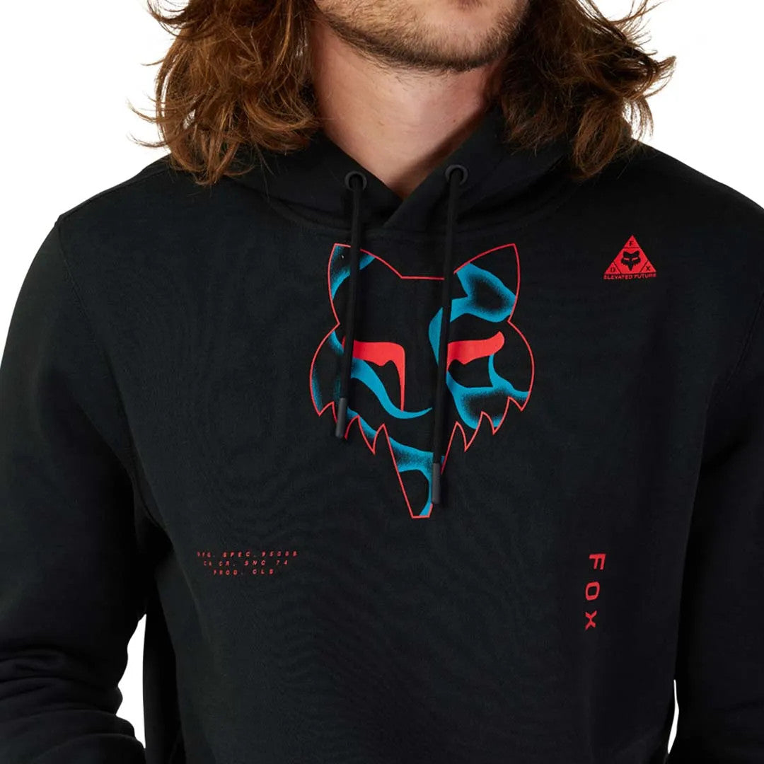 Fox Withered Po Fleece Hoodie [sz:md Col:black]