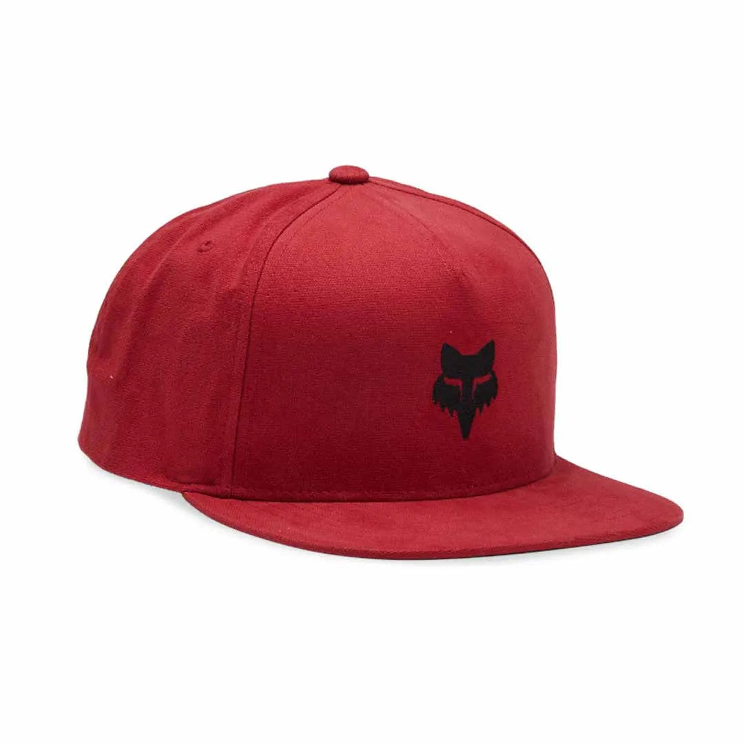 Fox Head Snapback Hat Flame Red [sz:one Size Type:hat]