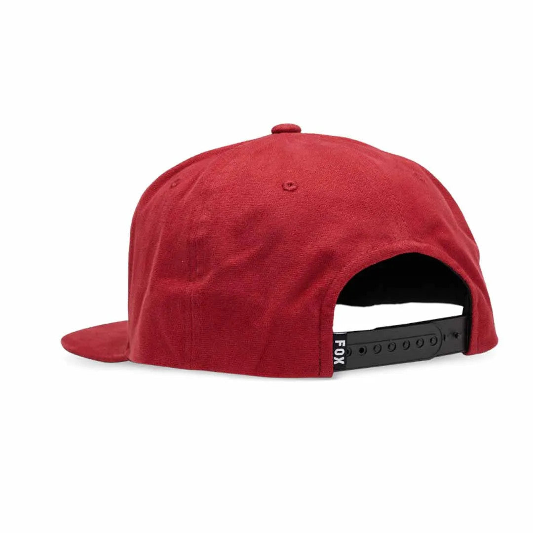 Fox Head Snapback Hat Flame Red [sz:one Size Type:hat]