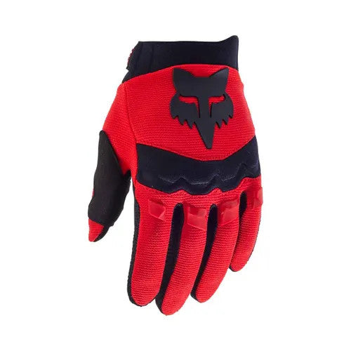 Fox Youth Dirtpaw Gloves Flo Red [sz:yth Sm]
