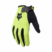 Fox Youth Ranger Gloves Flow Yellow [sz:yth Sm]