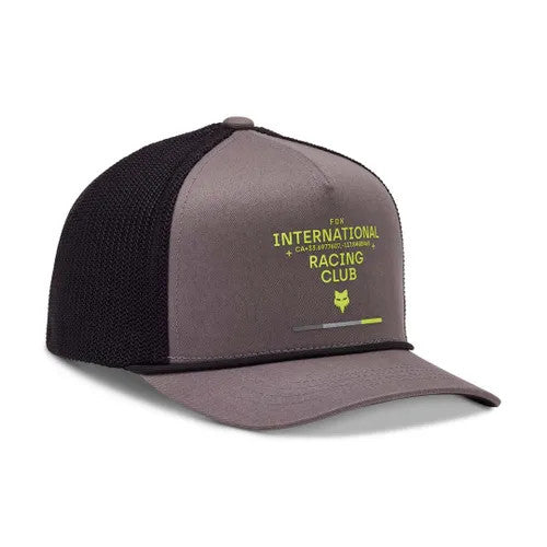 Fox Youth Numerical Snapback Hat (size:yth Col:ptr) [sz:yth Os Col:pewter]