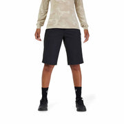 Fox Womens Ranger Shorts With Liner [sz:12 Col:black]