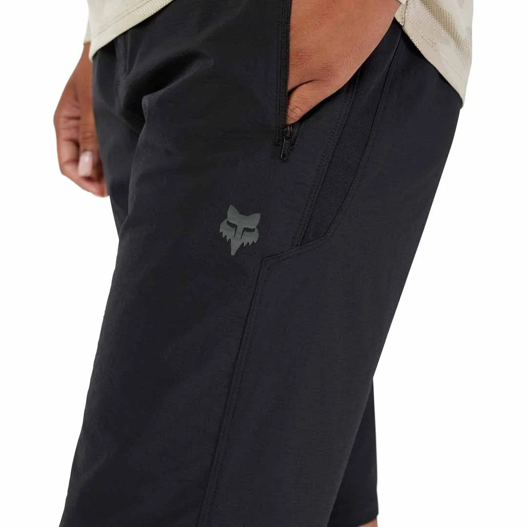 Fox Womens Ranger Shorts With Liner [sz:12 Col:black]