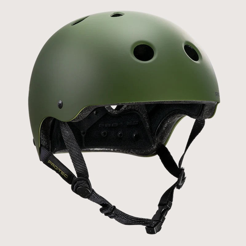 Protec Pro Classic Certified Helmet Matte Olive