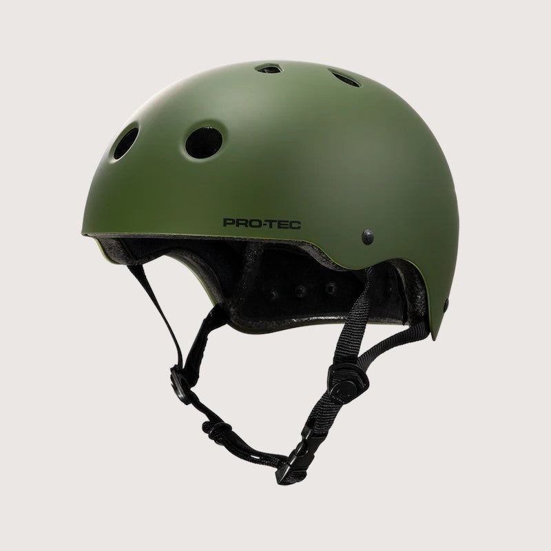 Protec Pro Classic Certified Helmet Matte Olive