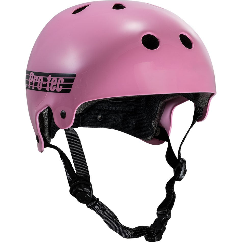 Protec Classic Certified Helmet Old School Gloss Pink