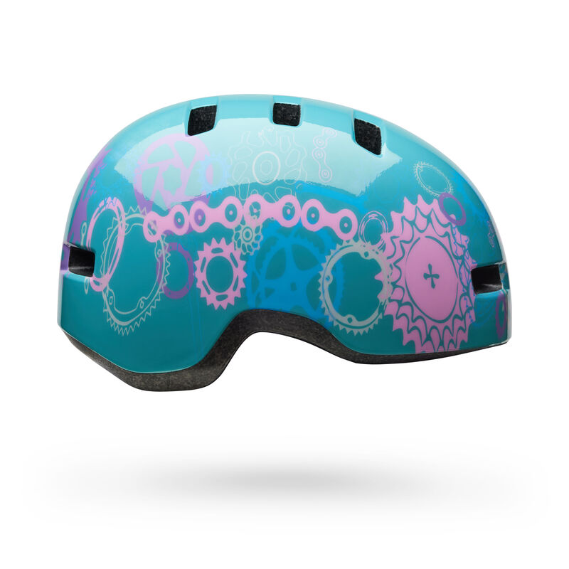 Bell Lil Ripper Kids Helmet [sz:xxs Col:bike Party Gloss Teal]