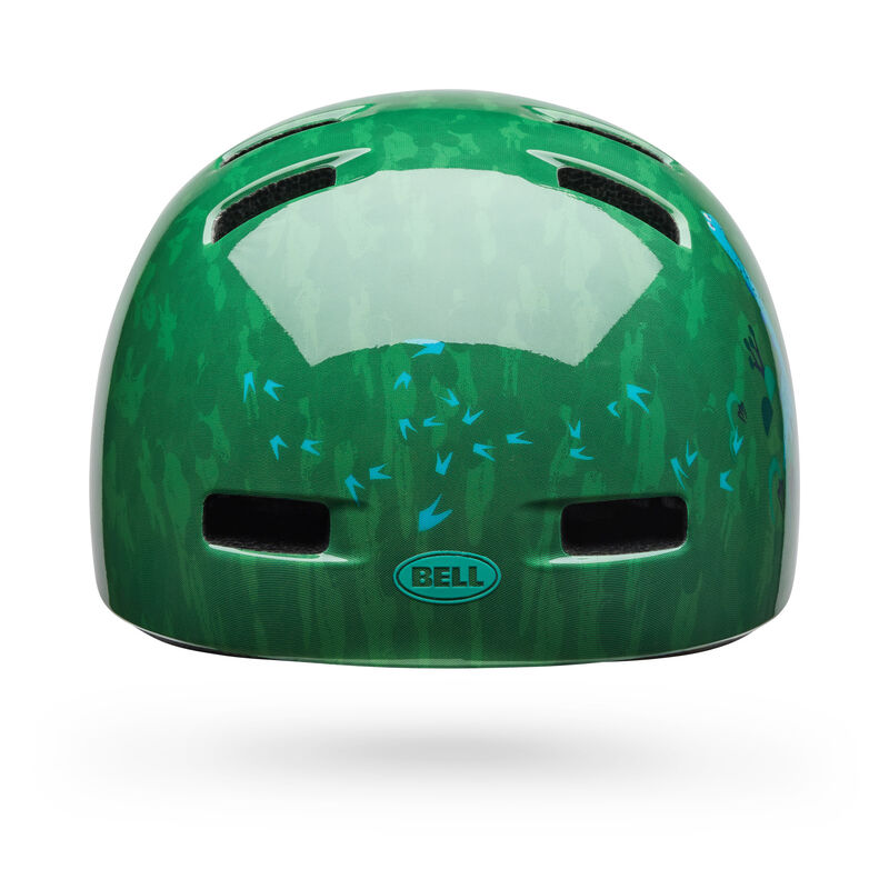 Bell Lil Ripper Kids Helmet [sz:xs Col:dino Den Gloss Green]
