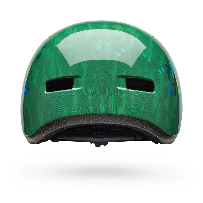 Bell Lil Ripper Kids Helmet [sz:xs Col:dino Den Gloss Green]