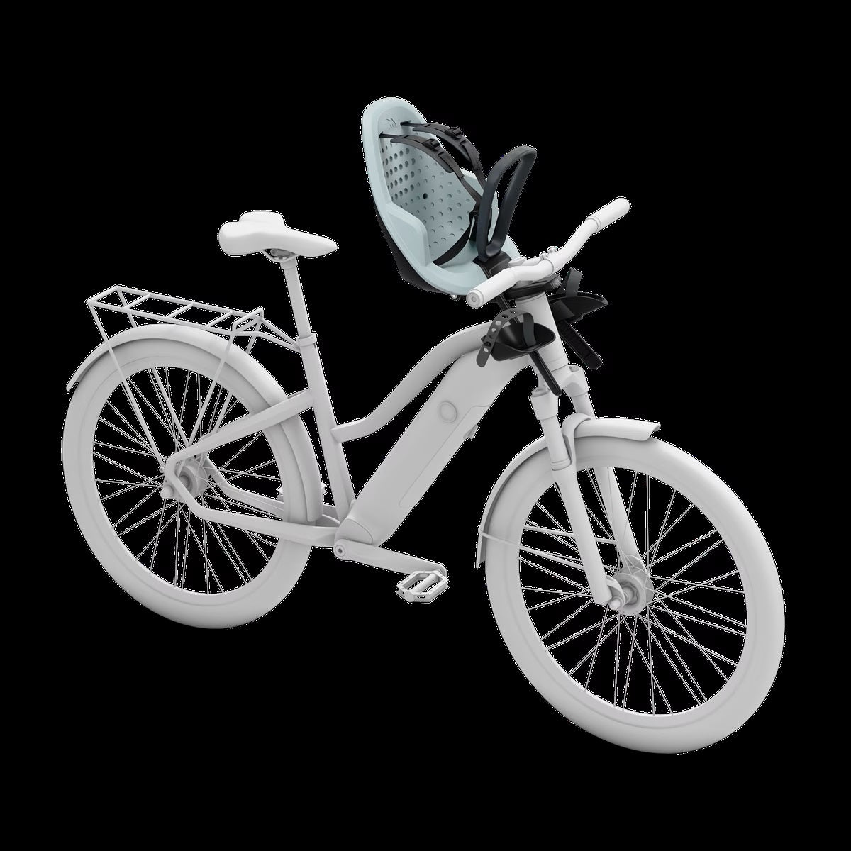 Thule Yepp 2 Mini Front Child Seat [col:alaska Blue Type:front]