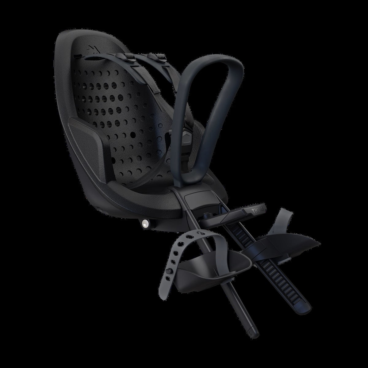 Thule Yepp 2 Mini Front Mount Child Seat [col:midnight Black]