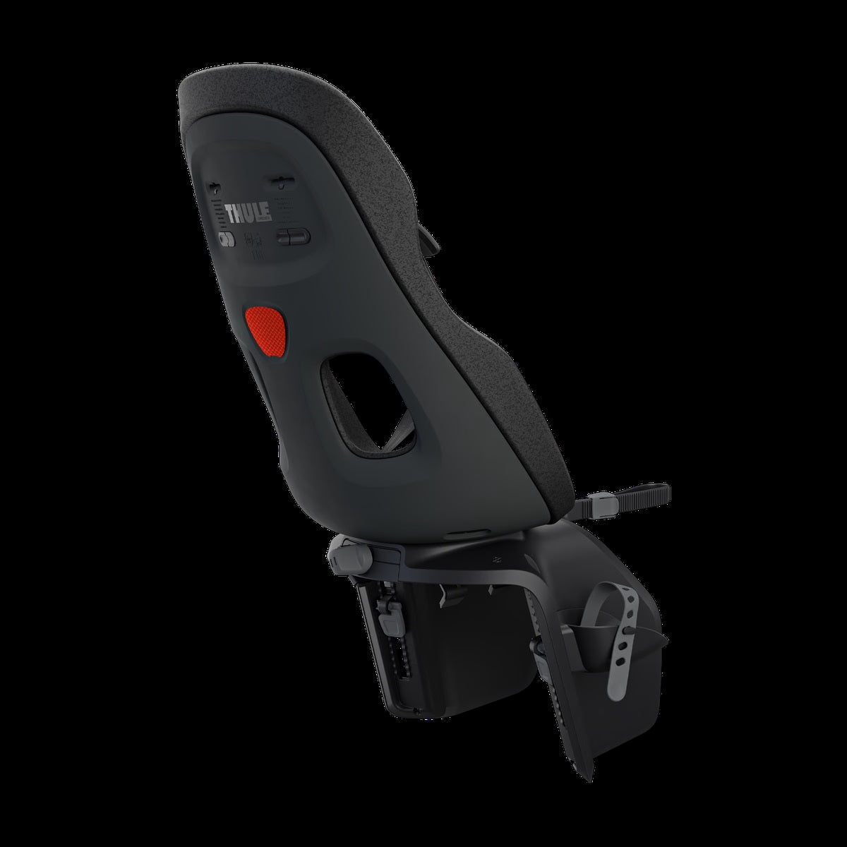 Thule Yepp Nexxt 2 Maxi Rack Mount Child Seat [col:midnight Black]