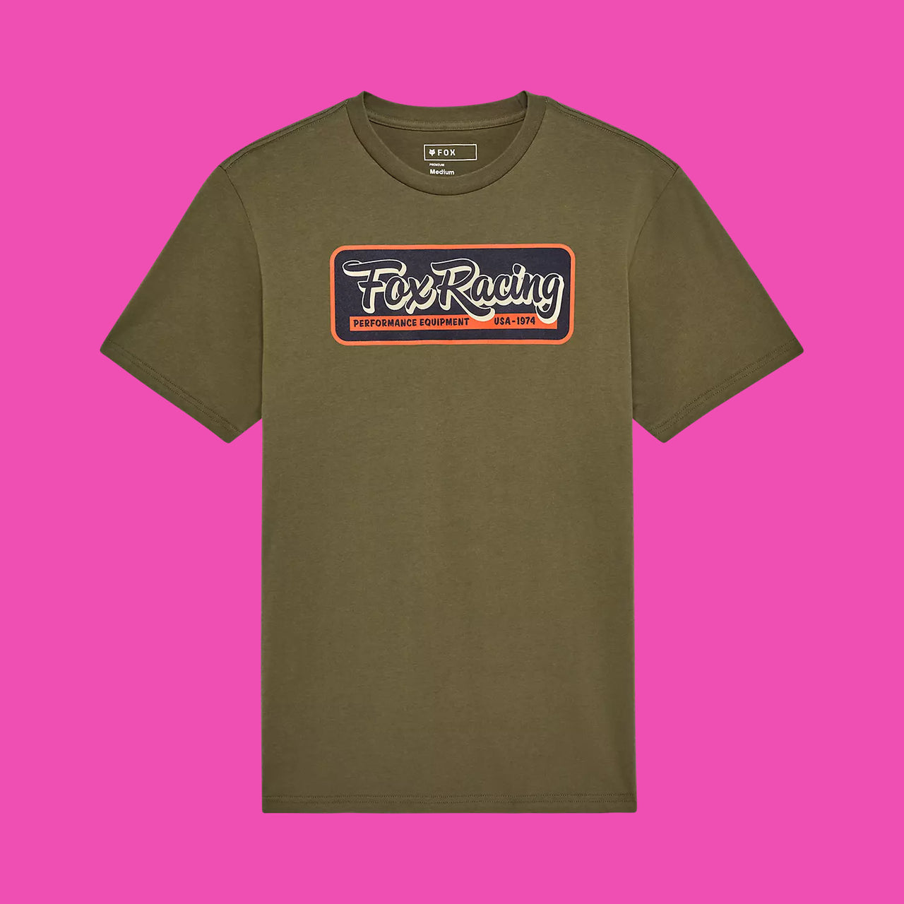 Fox Equipped Ss Premium Tee [sz:sm Col:olive Green]