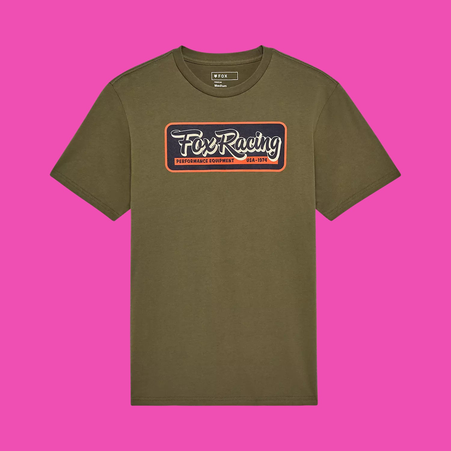 Fox Equipped Ss Premium Tee [sz:xxl Col:olive Green]