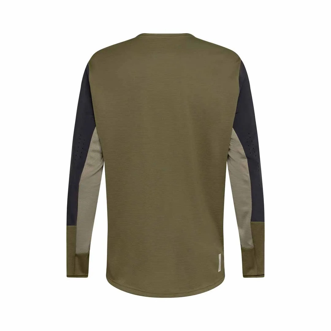 Fox Defend Ls Jersey 2025 [sz:md Col:olive Green]