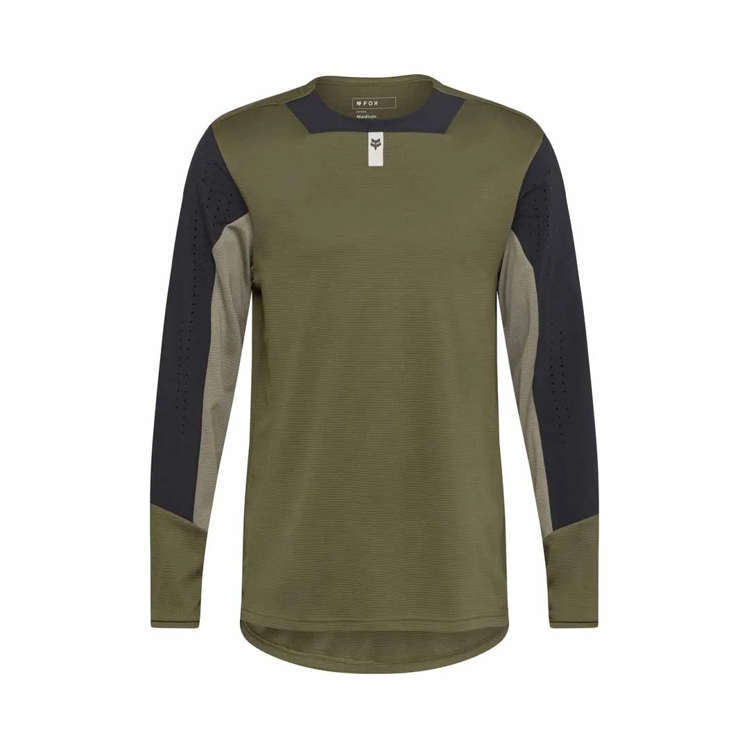 Fox Defend Ls Jersey 2025 [sz:lg Col:olive Green]