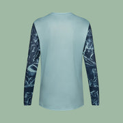 Fox Youth Ranger Ls Jersey Image Print [sz:yth Sm Col:arctic Blue]