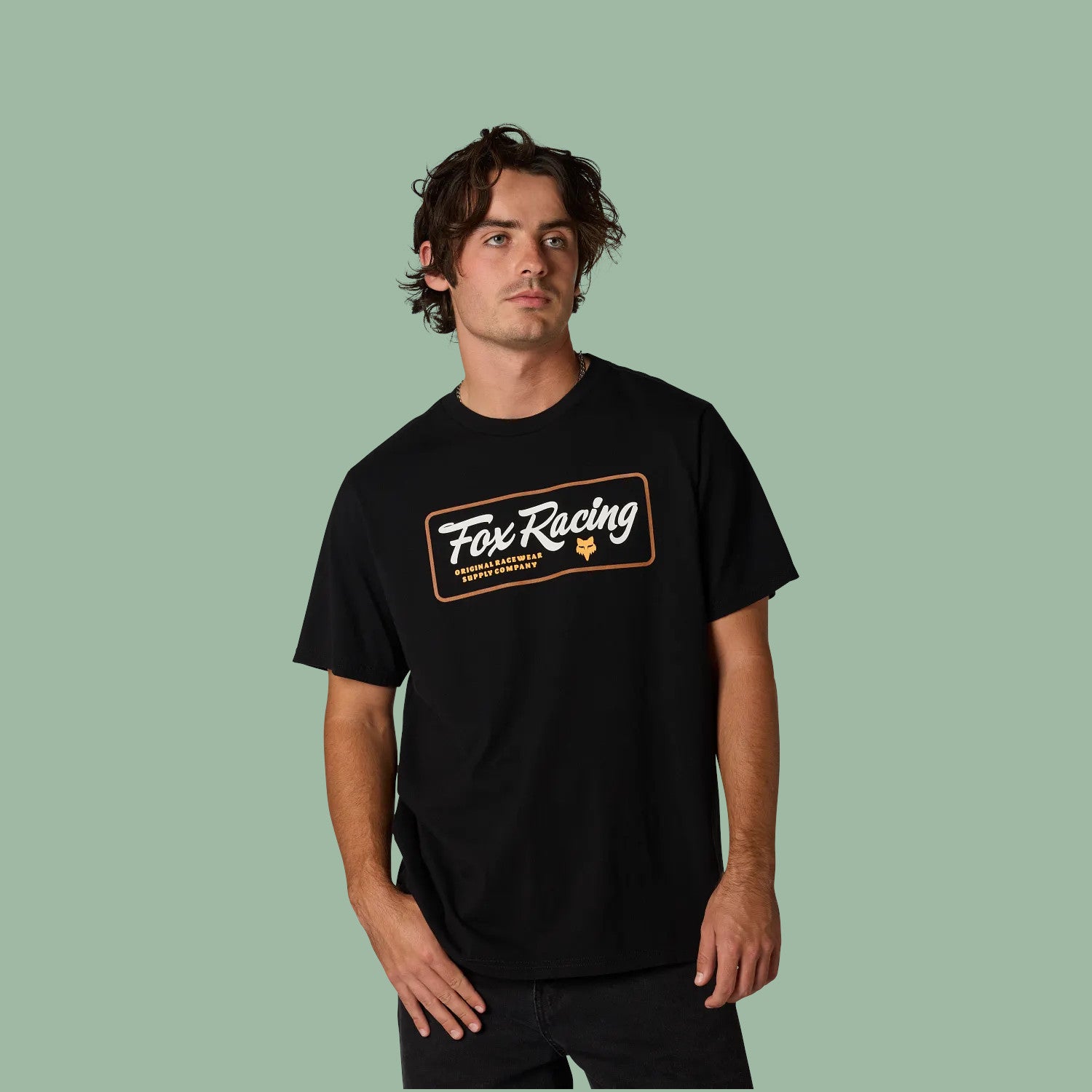 Fox Fuel 195 Original Ss Tee [sz:sm Col:black]