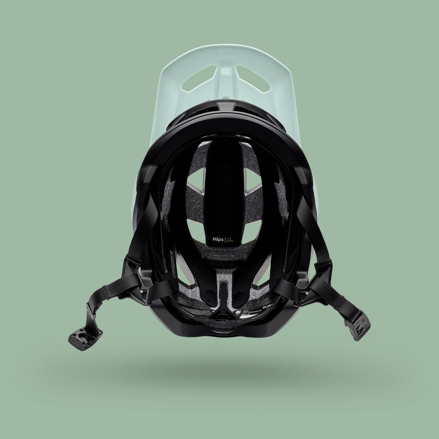 Fox Speedframe Pro Backfade Helmet [sz:sm Col:frost]